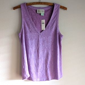Purple tank top